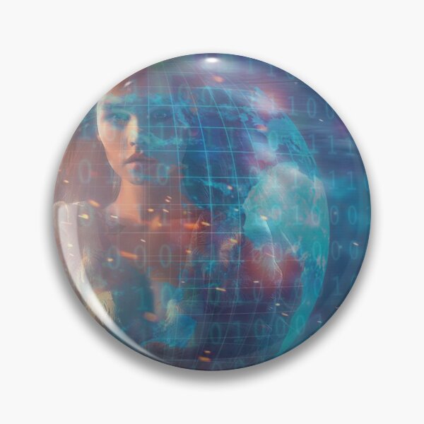 Item preview, Digital Woman Binary Code - 08 designed and sold by Mirage72.