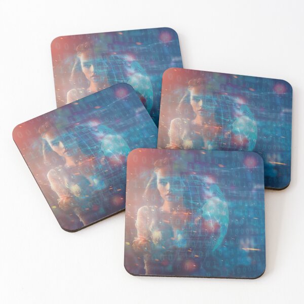 Item preview, Digital Woman Binary Code - 08 designed and sold by Mirage72.