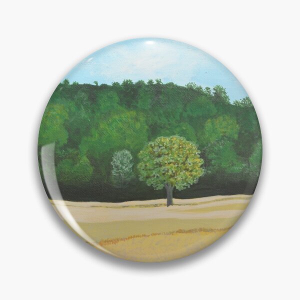 Item preview, TREE IN HAY FIELD designed and sold by Charliebloth.