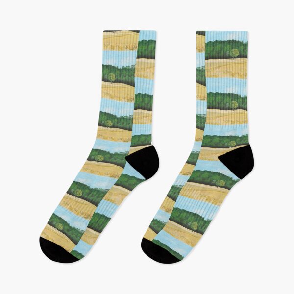 Item preview, TREE IN HAY FIELD designed and sold by Charliebloth.