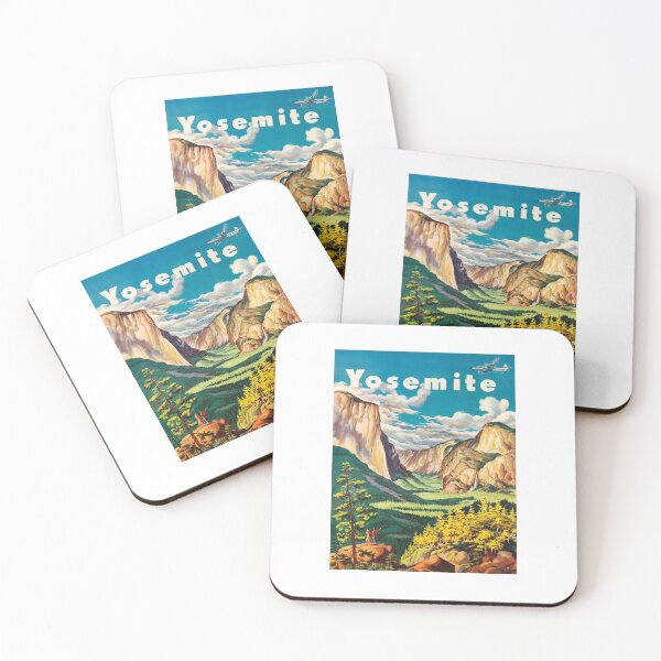 Item preview, retro iconic Yosemite designed and sold by CorasPosters.