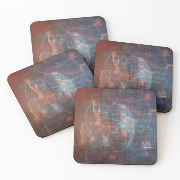 Item preview, Digital Woman Binary Code - 09 designed and sold by Mirage72.