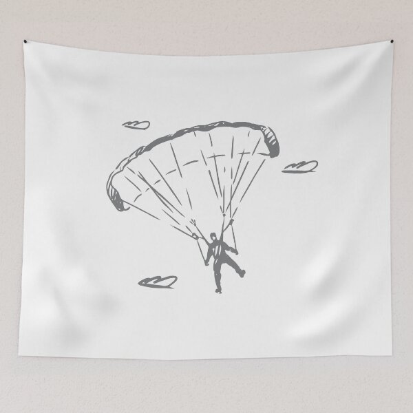 Item preview, Skydiver hand drawn - Skydiving designed and sold by vicobu.
