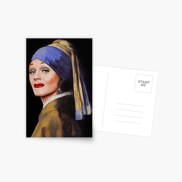 Item preview, Tammie Brown girl with a pearl earring  designed and sold by Babygoat6.