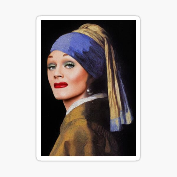 Item preview, Tammie Brown girl with a pearl earring  designed and sold by Babygoat6.