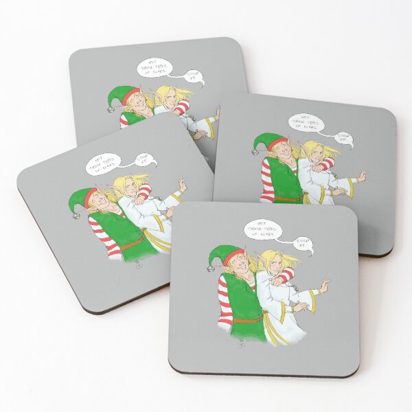 Item preview, Christmas Elves designed and sold by WolfbladeArts.