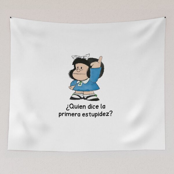 Item preview, ¿Quien dice la primera estupidez? designed and sold by Elena's Shop.