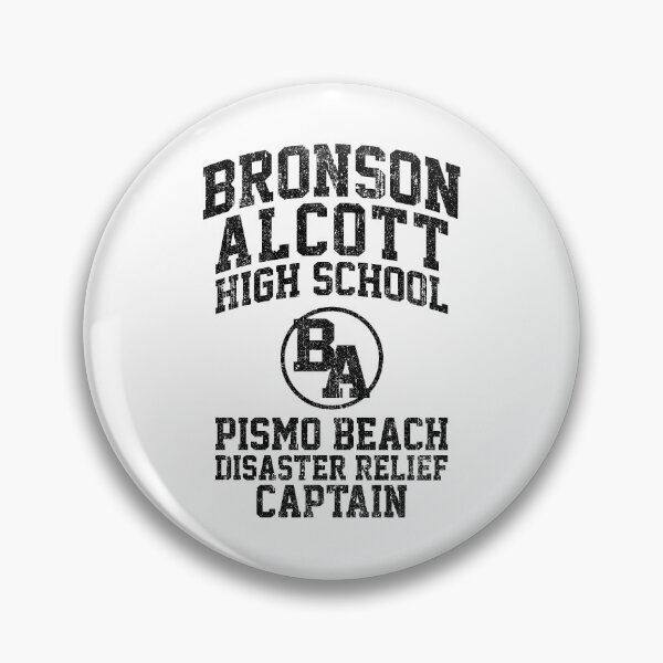Item preview, Bronson Alcott High Pismo Beach Disaster Relief Captain - Clueless (Variant) designed and sold by huckblade.