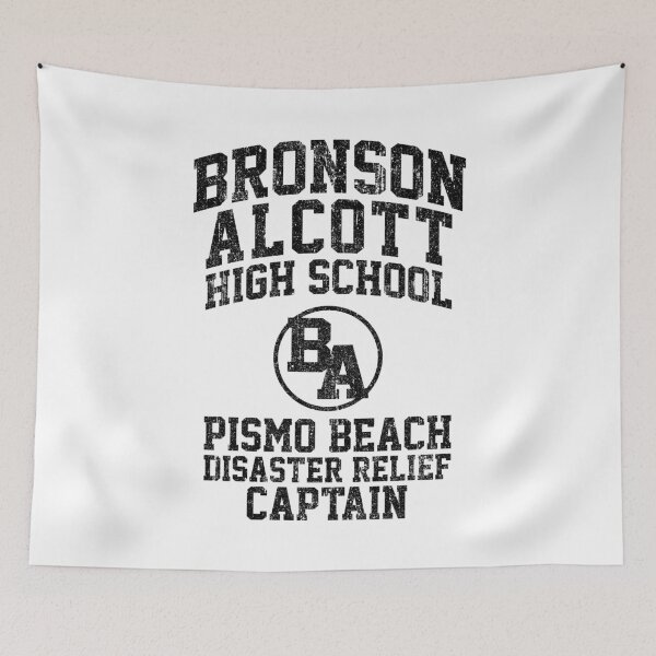Item preview, Bronson Alcott High Pismo Beach Disaster Relief Captain - Clueless (Variant) designed and sold by huckblade.