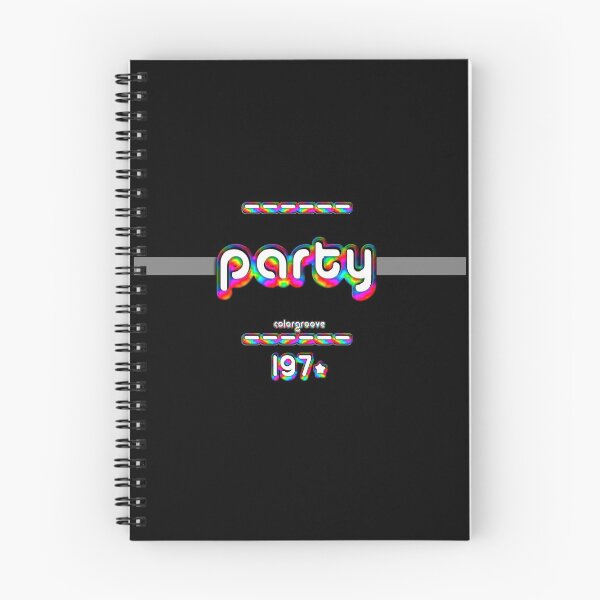 Item preview, Party 1970s Retro Rainbow Font designed and sold by oh-so.