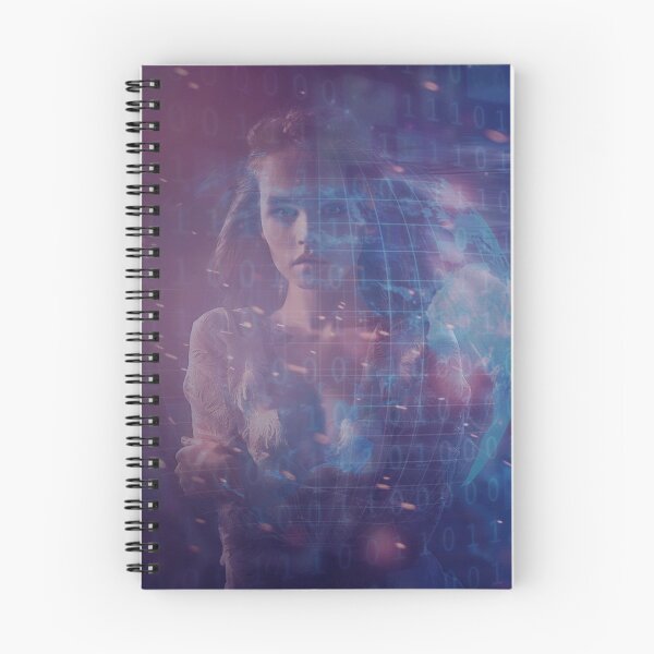 Item preview, Digital Woman Binary Code - 10 designed and sold by Mirage72.