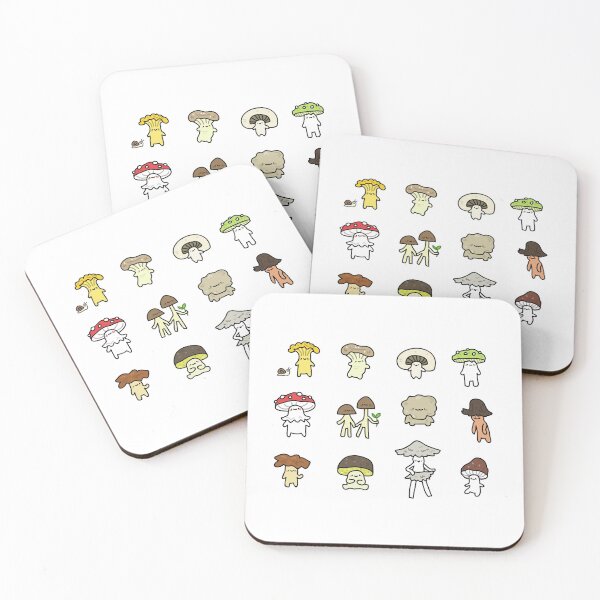 Item preview, fungi friends designed and sold by TeaBag114.