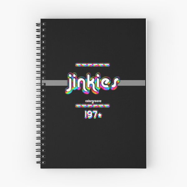 Item preview, Jinkies 1970s Retro Rainbow Font designed and sold by oh-so.