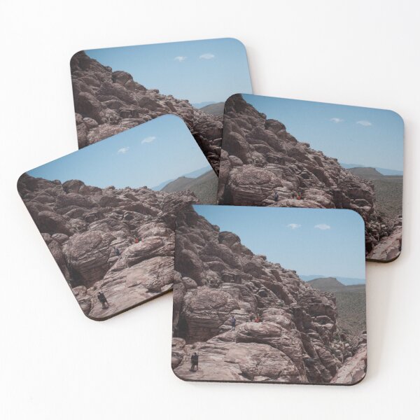 Red Rock Canyon Visitors Coasters (Set of 4)