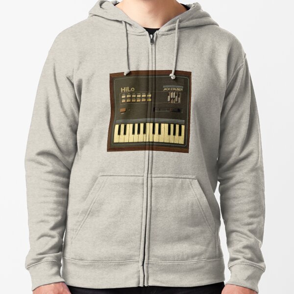 HiLo Jack Stauber Album Cover Zipped Hoodie