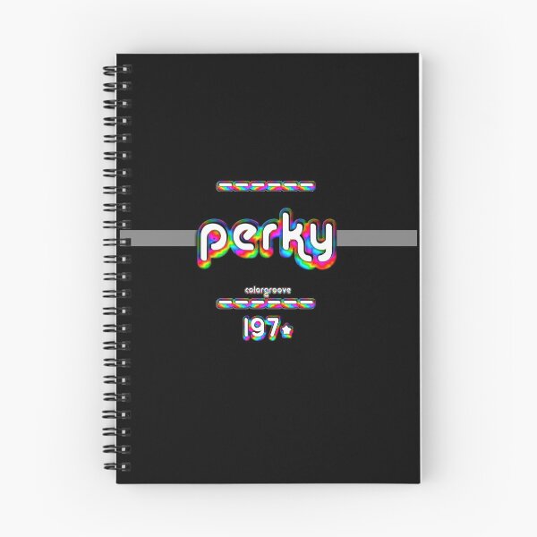 Item preview, Perky 1970s Retro Rainbow Font designed and sold by oh-so.