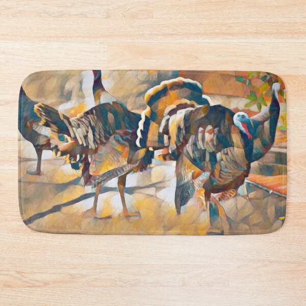 Item preview, Wild Turkeys designed and sold by secretgardener.