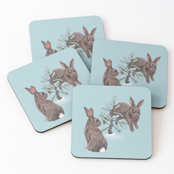 Item preview, Winter Bunnies designed and sold by AHatzdesigns.