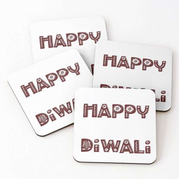 Item preview, Happy DIwali Festival Light Design GIft For Family  designed and sold by Artysneak.