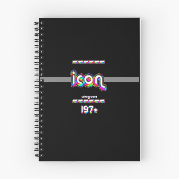 Item preview, Icon 1970s Retro Rainbow Font designed and sold by oh-so.