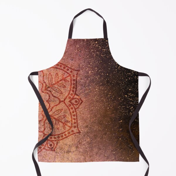 Item preview, Mandala in Tones of Rose and Black with hints of Golden designed and sold by ittybittyowl.