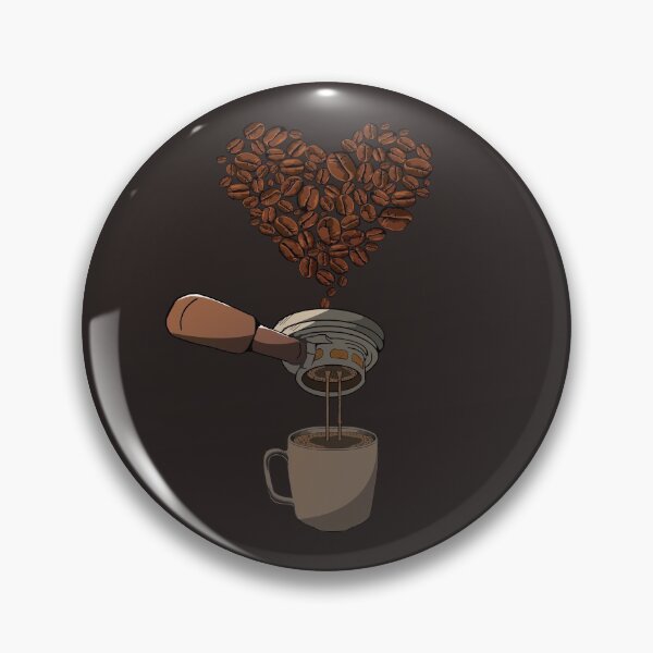 Item preview, Barista Coffee Beans Heart Cartoon designed and sold by MrEddie10.
