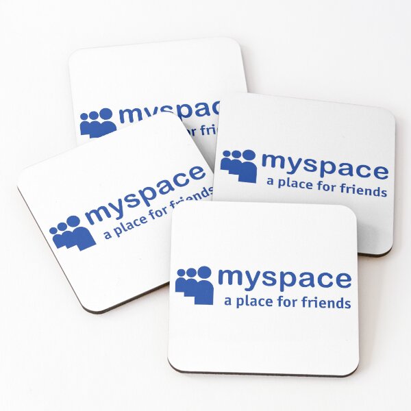 Item preview, Myspace Logo white designed and sold by JFKsStickers.