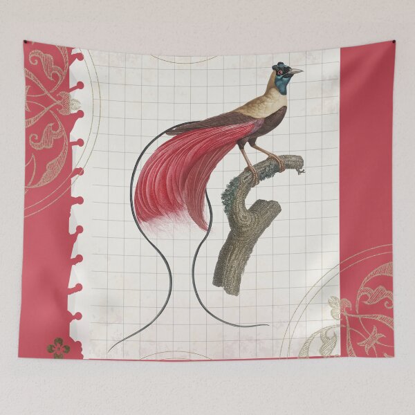 Item preview, bird on pink designed and sold by jamayr.