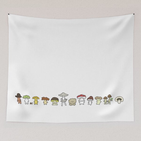 Item preview, fungi friends designed and sold by TeaBag114.