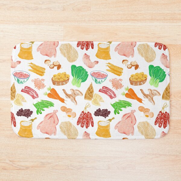 Item preview, Illustration of a collection of Chinese ingredients designed and sold by iswenyi.