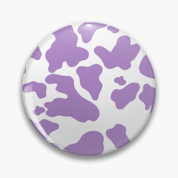 Item preview, Purple Cow Girl Cottagecore on White designed and sold by Cass Noel Studio.