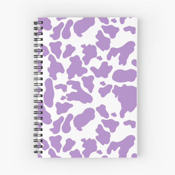 Item preview, Purple Cow Girl Cottagecore on White designed and sold by Cass Noel Studio.