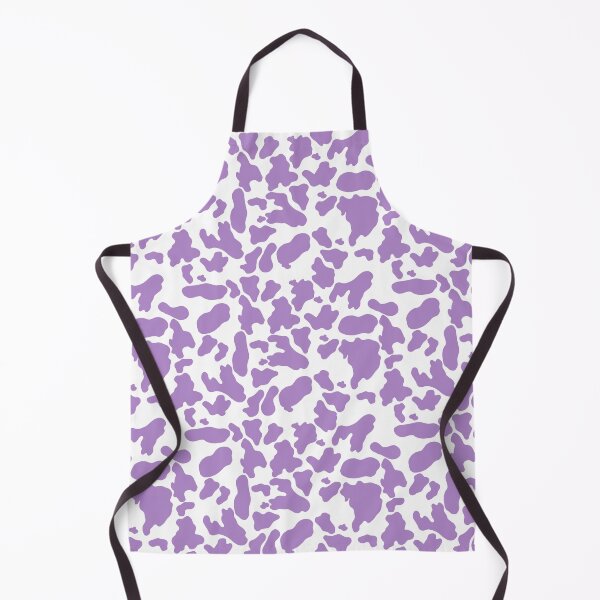Item preview, Purple Cow Girl Cottagecore on White designed and sold by Cass Noel Studio.