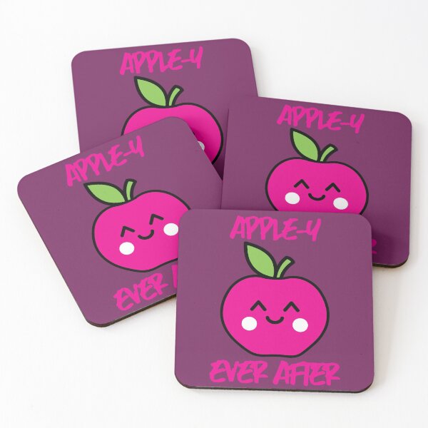 Item preview, Apple-y Ever After Kawaii apple designed and sold by KawaiiPark.