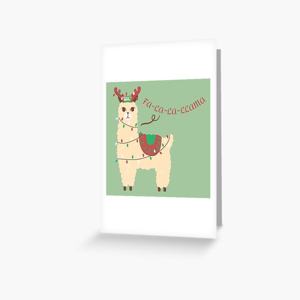 Artikel-Vorschau von Weihnachtslama, designt und verkauft von Joejo19.