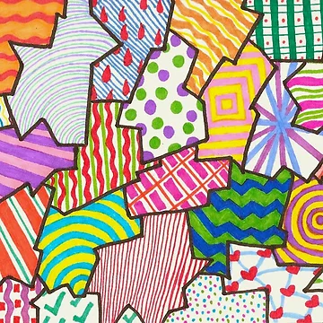Artwork thumbnail, Puzzle Pattern by Harold-Inks