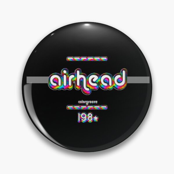 Item preview, Airhead 1980's Retro Rainbow Font designed and sold by oh-so.