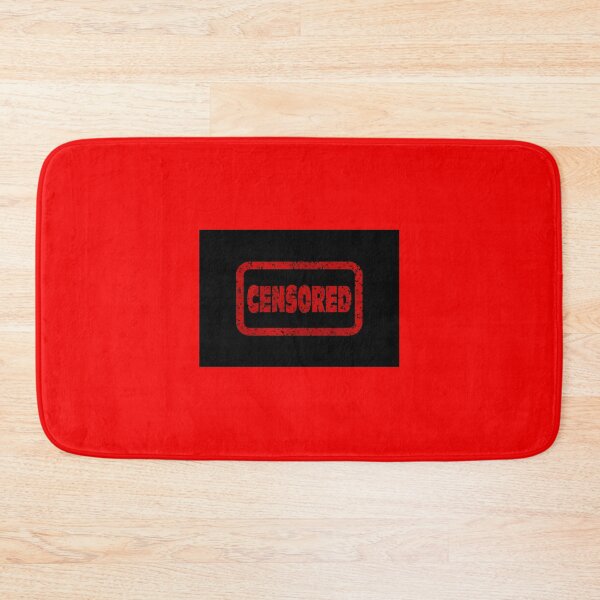 Item preview, Censored Face Mask - Censorship designed and sold by ravishdesigns.
