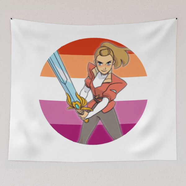 Artikelvorschau, Adora She-Ra Lesbenflagge SPOP entworfen und verkauft von feardeargcrafts.