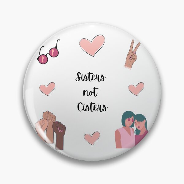 Item preview, Sisters not Cisters - paquete de pegatinas designed and sold by Pandoras-Boxx.