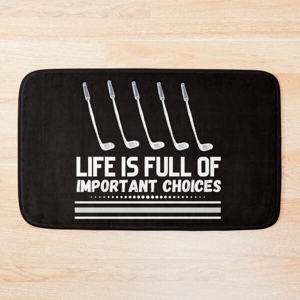 Item preview, Funny  Life is Full Of Important Choices Golf Gift  Golf Lovers  designed and sold by Norstyle.