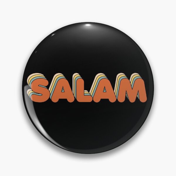 Item preview, Salam Retro Arabic Typography designed and sold by kamrankhan.