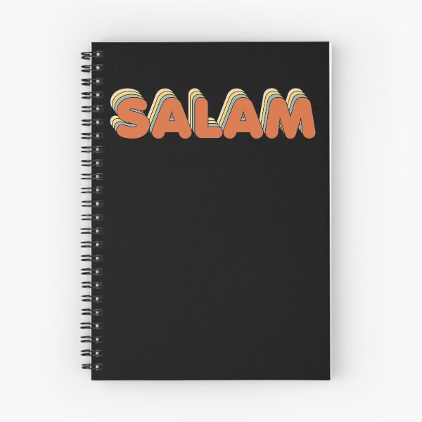 Item preview, Salam Retro Arabic Typography designed and sold by kamrankhan.