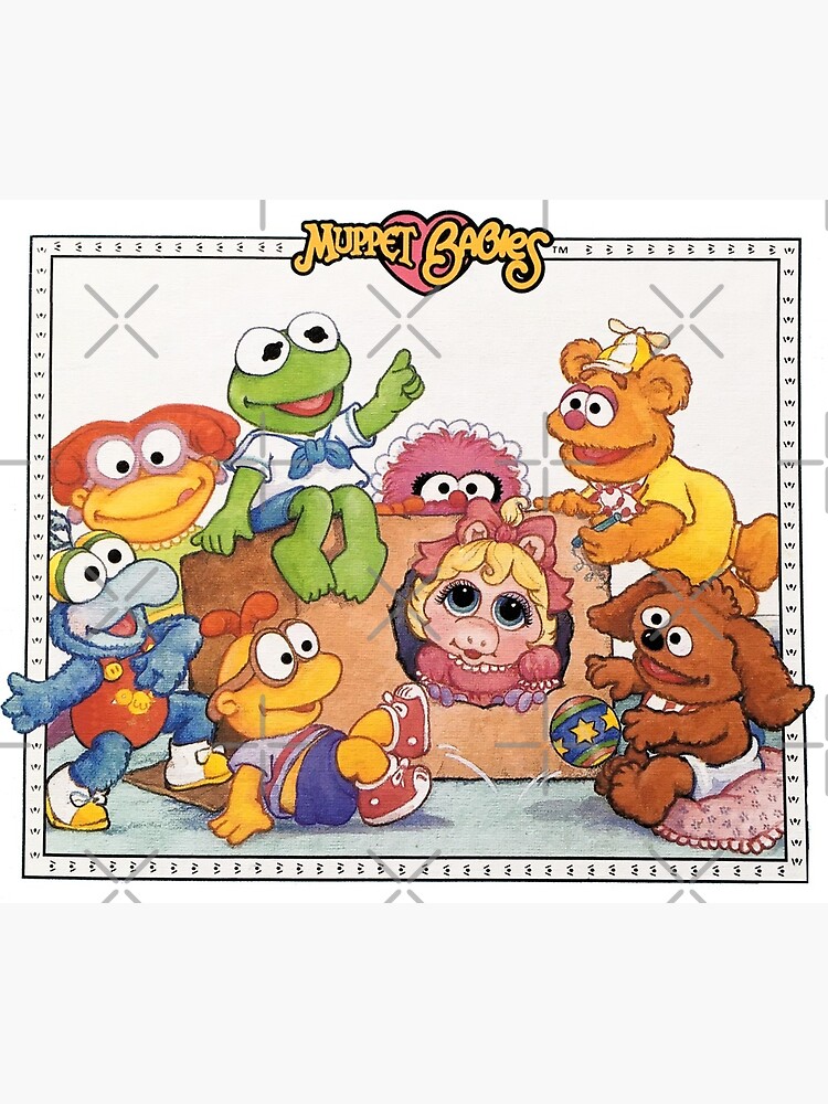 Muppet Babies - 80s cartoon retro Photographic Print for Sale by Angela  Dell'Arte