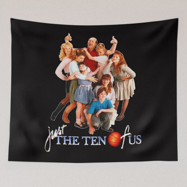 Item preview, Just the 10 of us 80s 90s Throwback Cast Tribute designed and sold by 90snerd.