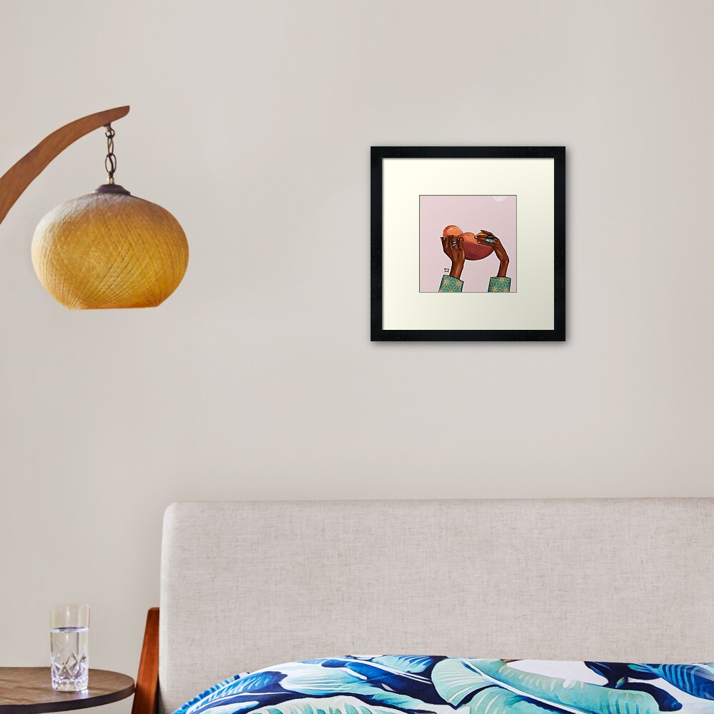 Item preview, Framed Art Print designed and sold by maryjoak.