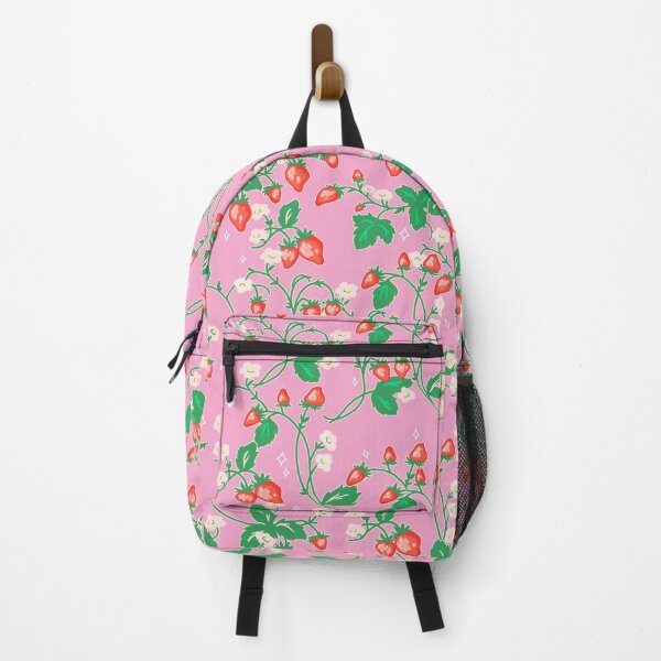 Item preview, Strawberry Patch on Pink designed and sold by Cass Noel Studio.