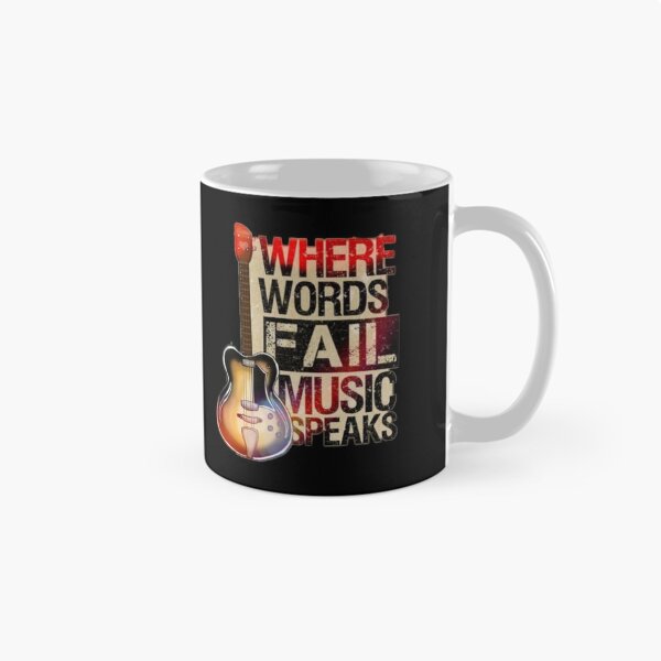 Item preview, where words fail music speaks  designed and sold by Kamran  Ashraf.