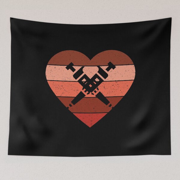 Item preview, HEART SHAPED RETRO TEXTURED SUNSET PIPETTES designed and sold by Hippiesole.
