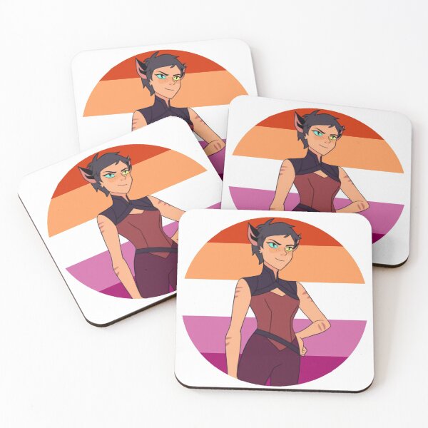 Artikelvorschau, S5 Catra She-Ra Lesbenflagge SPOP entworfen und verkauft von feardeargcrafts.